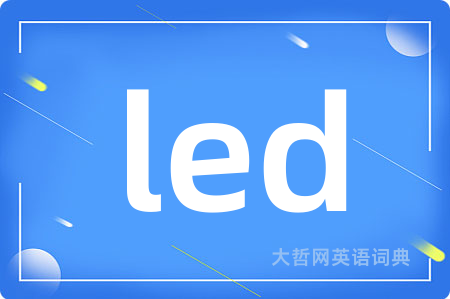 led