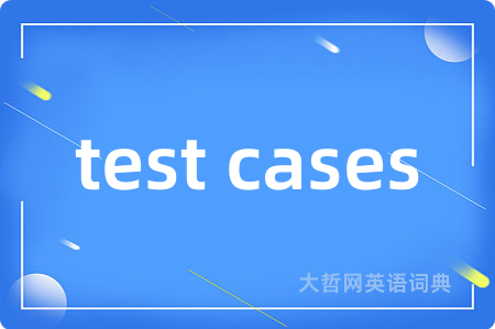 test cases